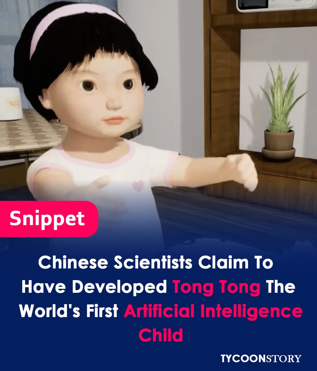 A World First China Introduces The 'AI Child.'

#AIChild #ChinaInnovation #ArtificialIntelligence #AIInChina #Technology #DigitalInnovation #FutureTech #AI #china #EthicalAI #TechAdvancement #AIResearch #exhibition 

tycoonstory.com