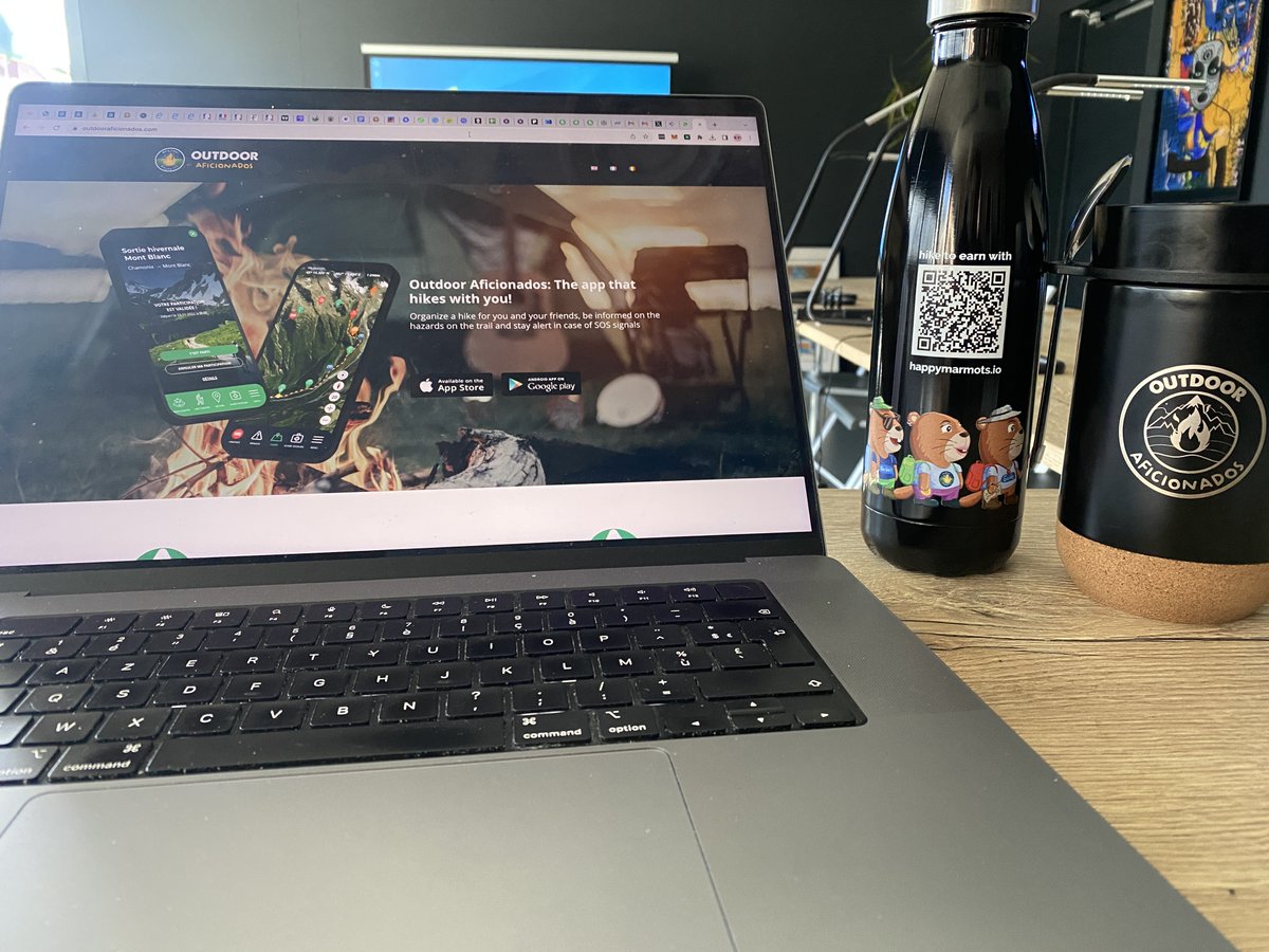 TheGreenMarmot's tweet photo. Something good is about to happen! Follow our friends from Outdoor Aficionados @oaf_ecosystem and be ready for #happymarmots !! They are almost here... #happymarmots, #RWA, #nftisback https://t.co/2aOptxdhDa