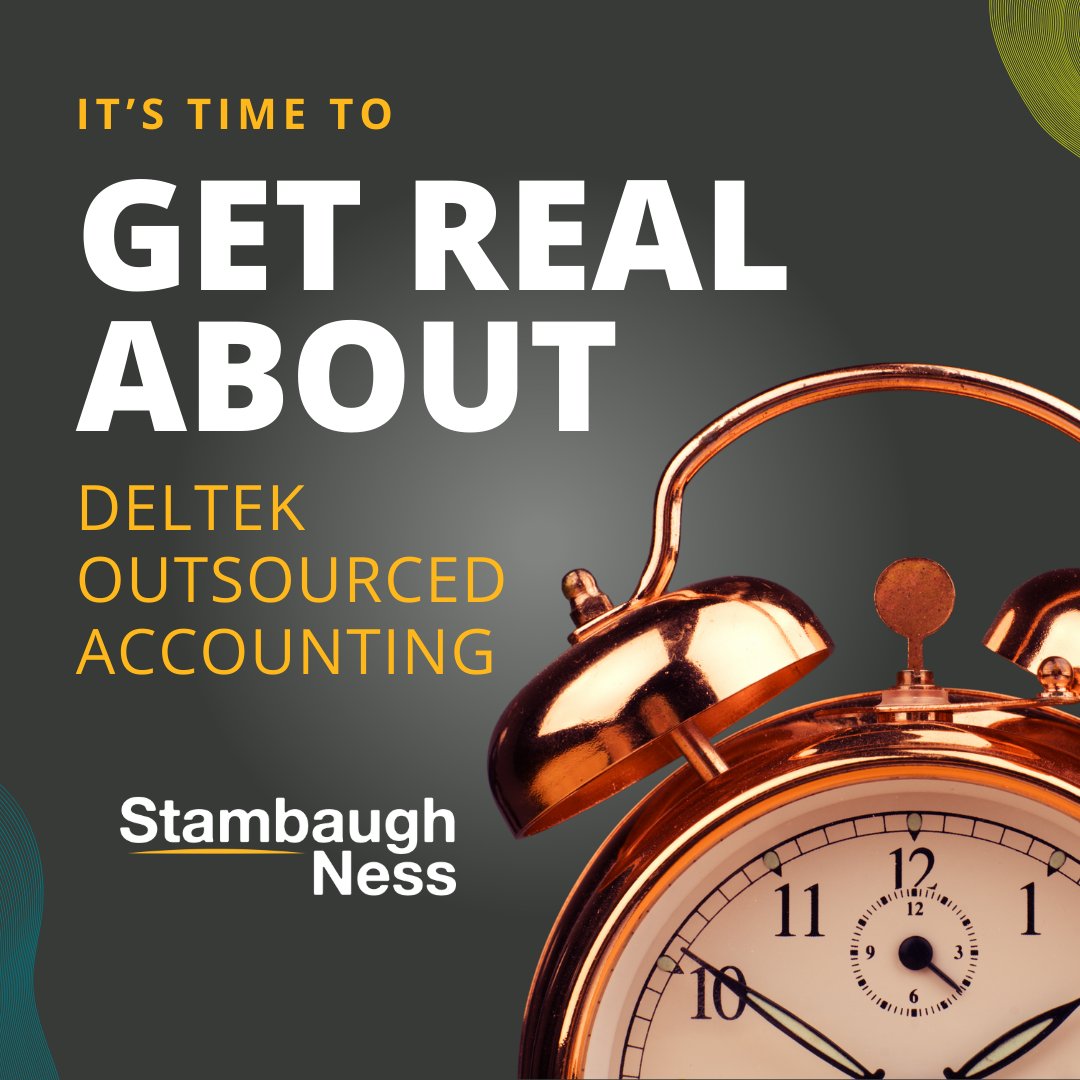 StambaughNess's tweet photo. Experience real results in real-time with SN's outsourced accounting services for #Deltek #Ajera, Vantagepoint, and Vision.

Save time &amp; money, gain peace of mind, and create a dream team. Visit our website today!
 
https://t.co/Y1E0puYM9m   

#DeltekProjectNation https://t.co/MH9qHGxPXi