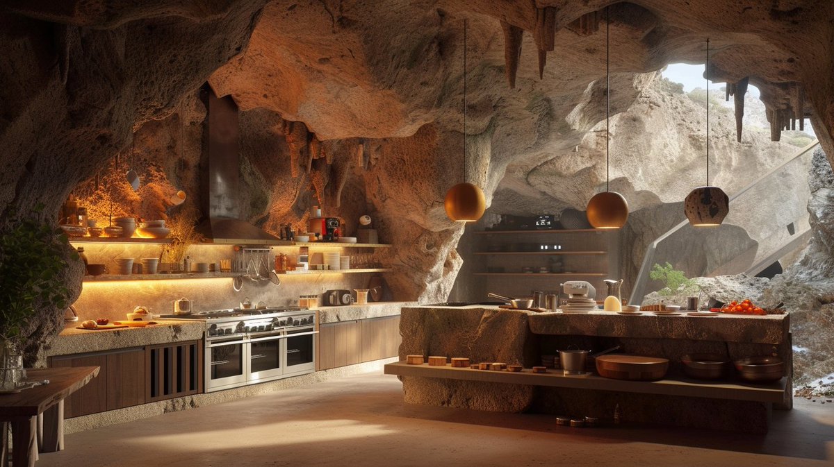 ✨ PROMPT SHARE 🎨 Theme: Rooms inside a cave ✨ New Prompt