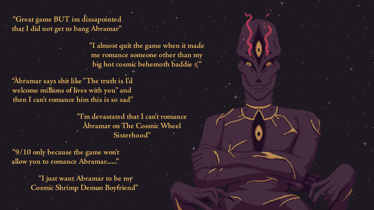 Deconstructeam's tweet photo. We want to apologize to all our unsatisfied customers.

We thoroughly reviewed your feedback, and it's clear that it was insensitive on our side to not include certain option.

We'll try to fix it soon. Without updating the game. https://t.co/9zAD4uE67N