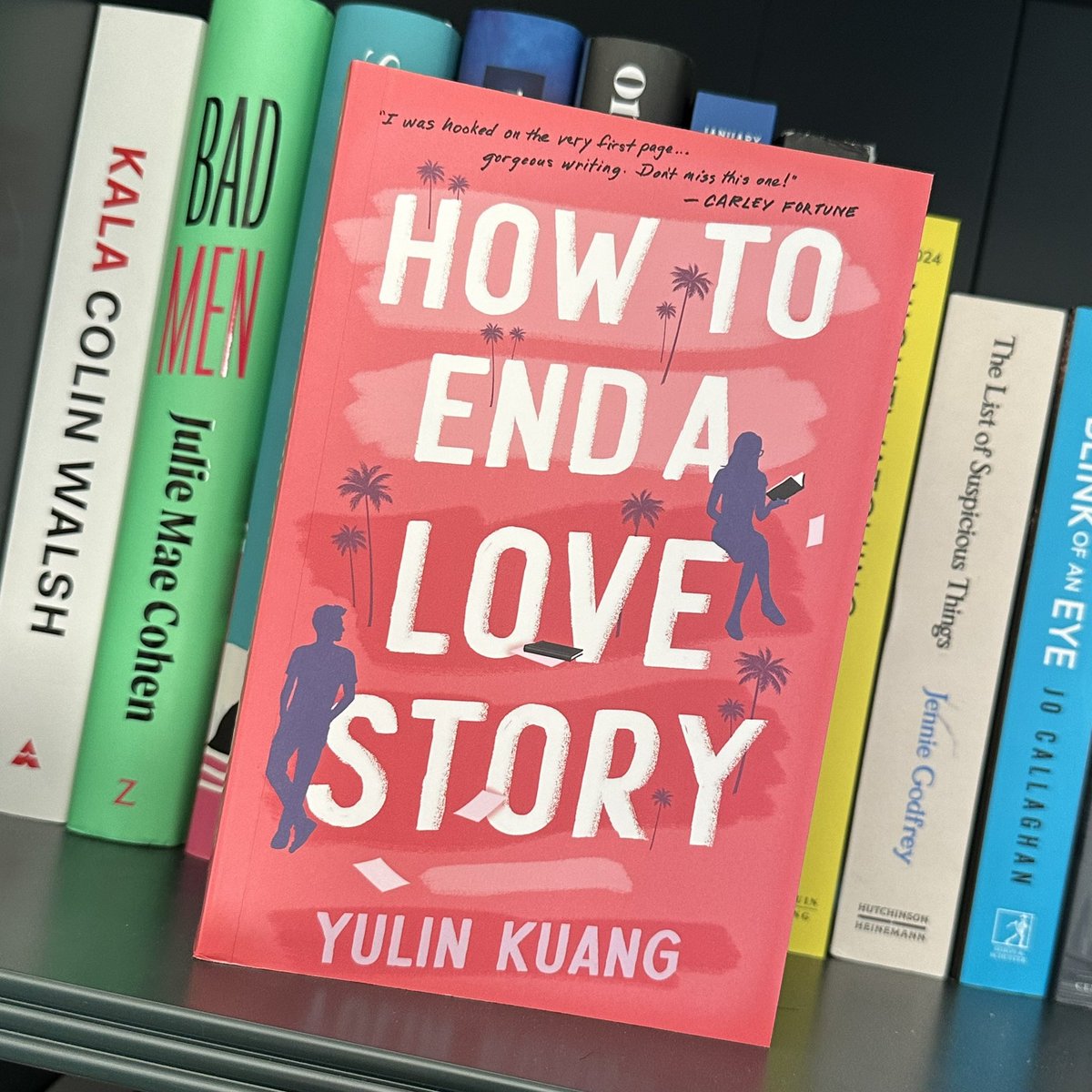 📚📮#BookPost📚📮

❤️This wasn’t meant to be a love story. But aren’t the best endings the ones you never saw coming?

Arriving just in time for #Valentines, #HowToEndALoveStory by #YulinKuang sounds perfect!🩷

Thank you @TallulahLyons @HodderFiction for the proof

#BookTwitter