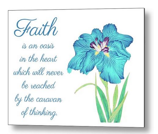 Faith - Beautiful Blue Iris. This image is on many items in my shop, get it at:  
fineartamerica.com/featured/faith…
#MoonWoodsShop #ArtForSale #AYearForArt #BuyIntoArt #GiveArt #FillThatEmptyWall #Inspirational #quotestoliveby #floralart  #PoemADay #LiteraturePosts