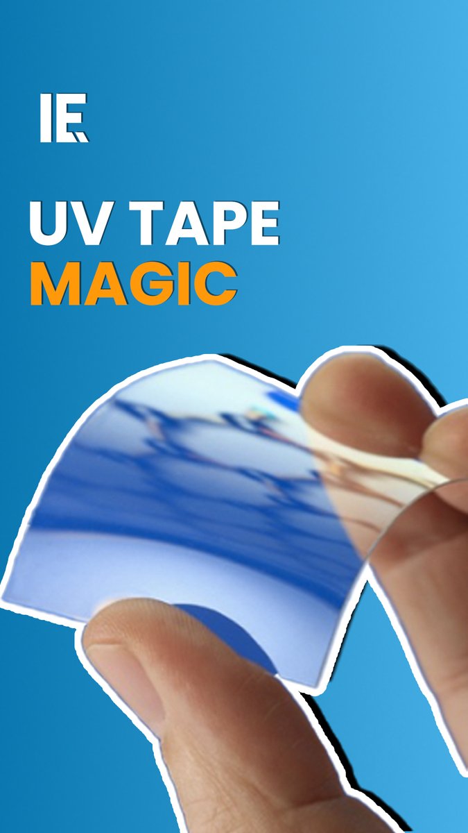 Interesting Engineering on X: Explore how UV-sensitive tape is
