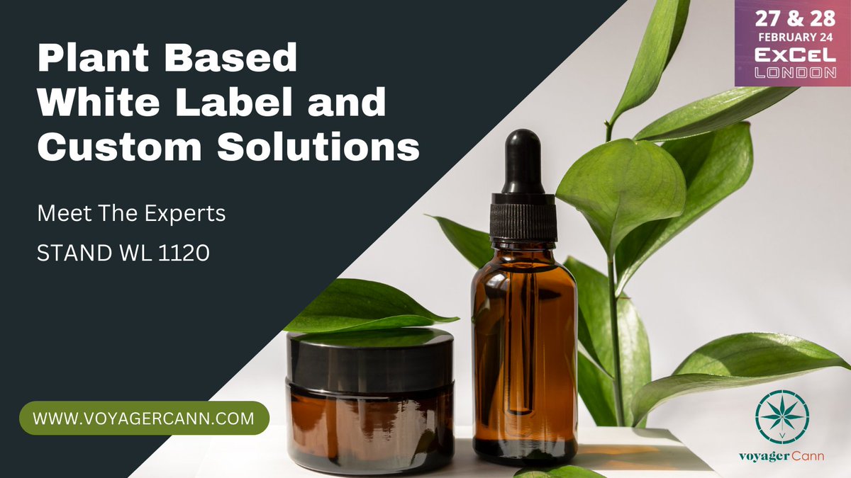 VoyagerCann (@voyagercann) on Twitter photo 🌿 Exciting News!
<a href="/VoyagerCann/">VoyagerCann</a> is thrilled to announce our attendance at the #WhiteLabel World Expo at #Excel, London on February 27th and 28th!
Visit us at Stand WL 1120 and discover premium #plantbased white label and custom solutions.
See you there! 🤗 🌿 Exciting News!
<a href="/VoyagerCann/">VoyagerCann</a> is thrilled to announce our attendance at the #WhiteLabel World Expo at #Excel, London on February 27th and 28th!
Visit us at Stand WL 1120 and discover premium #plantbased white label and custom solutions.
See you there! 🤗