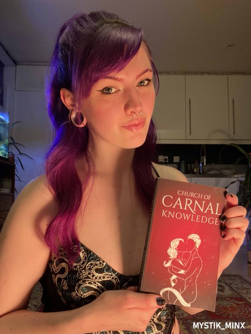 I'm excited to be modelling for the Church Of Carnal Knowledge!  If you haven't heard of this book already