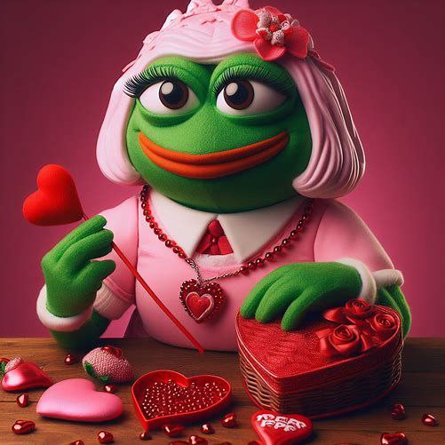 @MediaGiraffes @BlockCoin_sol Even hotter is #MRSPEPE, she is about to join$PEPE forever! until death do us part 💕 @mrspepesol 

Valentines day coming up and #PEPE needs his mrs! 

AqdZ9qUWLELLVwPxEpFXhafDzVxFprtWZWiFiy9nJdSv

#MRSPEPE #solgems #1000x #solburn #pepe2 #Bitcoin #solana #Gem