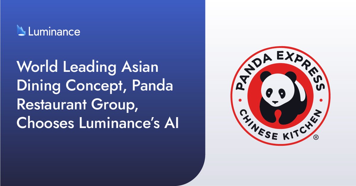 🚨 New Customer Announcement 🚨 We’re thrilled to reveal that Panda Restaurant Group, parent company of beloved brands including @PandaExpress, Panda Inn and Hibachi San, has become the latest firm to adopt our next-generation AI! 👇 bit.ly/49cM5hz