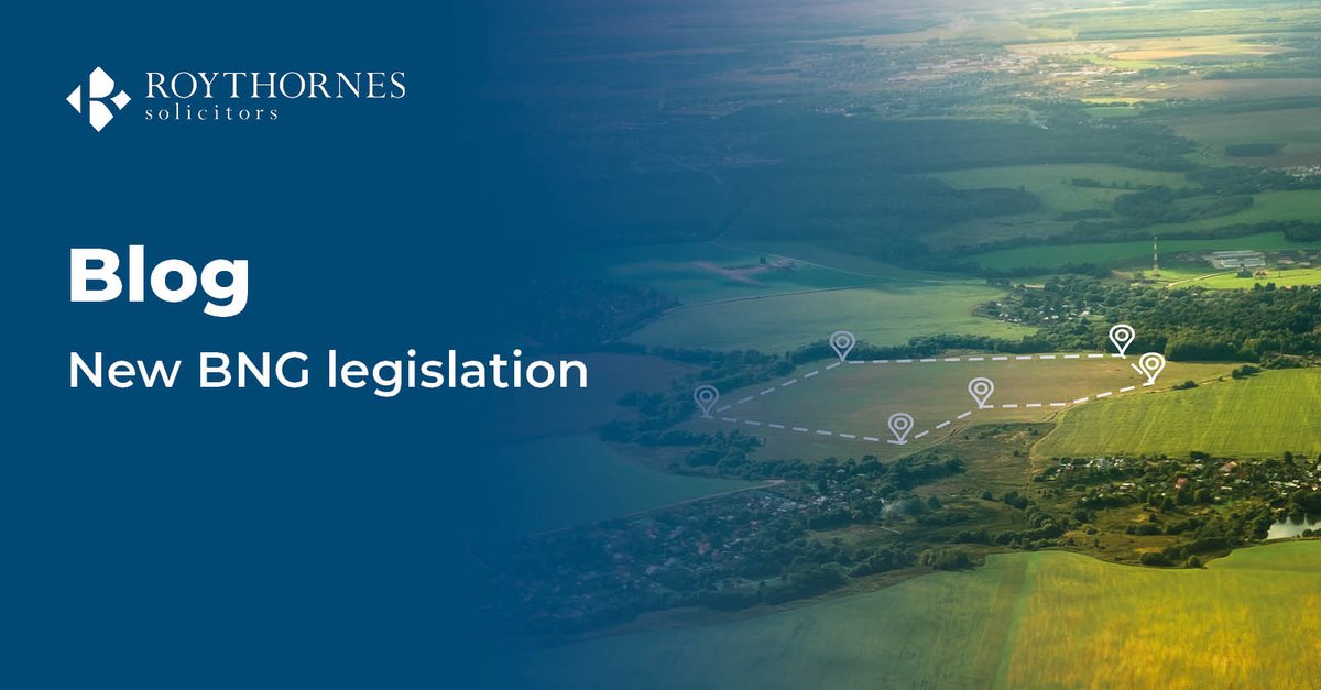 The long-awaited #BiodiversityNetGain (BNG) legislation came into force yesterday & is now mandatory on all #planning applications save for small sites and those that are exempt and will be mandatory for small sites from the 2nd of April 2024. ➡️ ow.ly/XmXZ50QAj3v