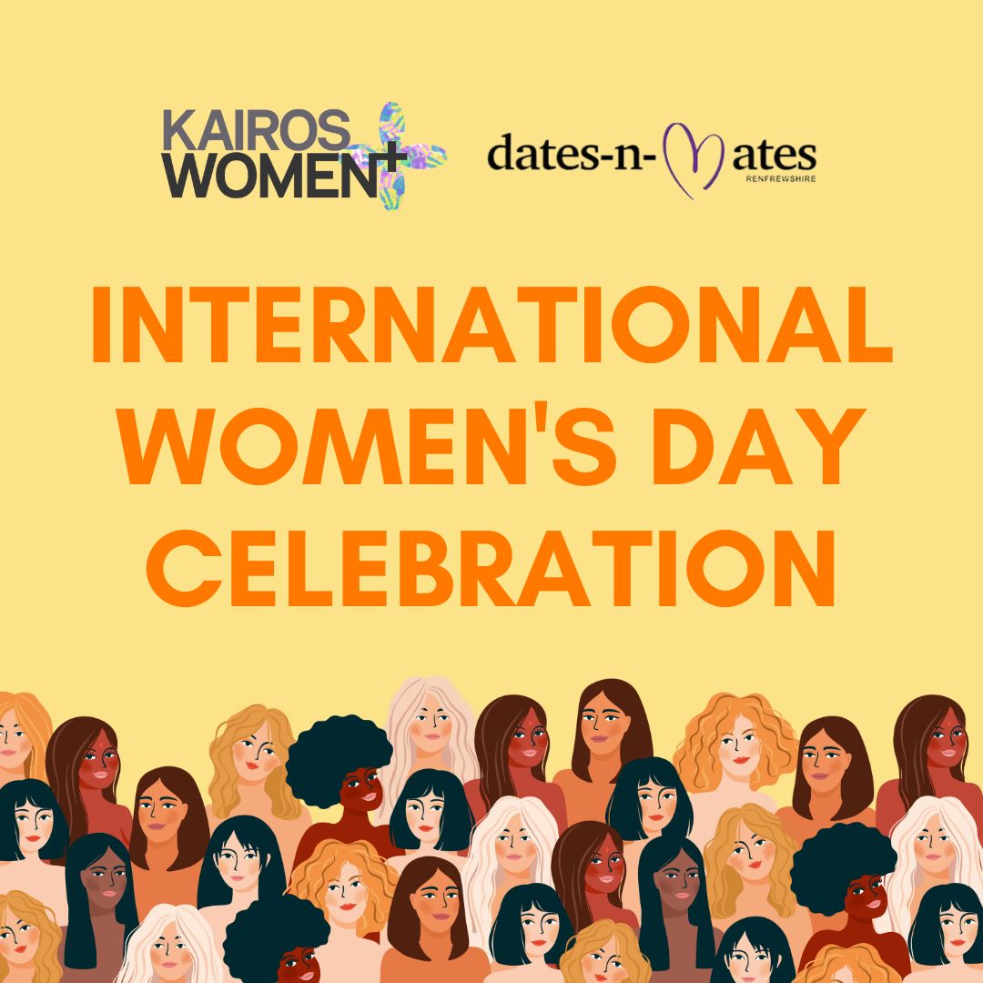 ♀ INTERNATIONAL WOMEN'S DAY CELEBRATION ♀ -- We are delighted to be celebrating the lives of women+ in Renfrewshire and beyond this International Women's Day in collaboration with @datesnmates! 1/3