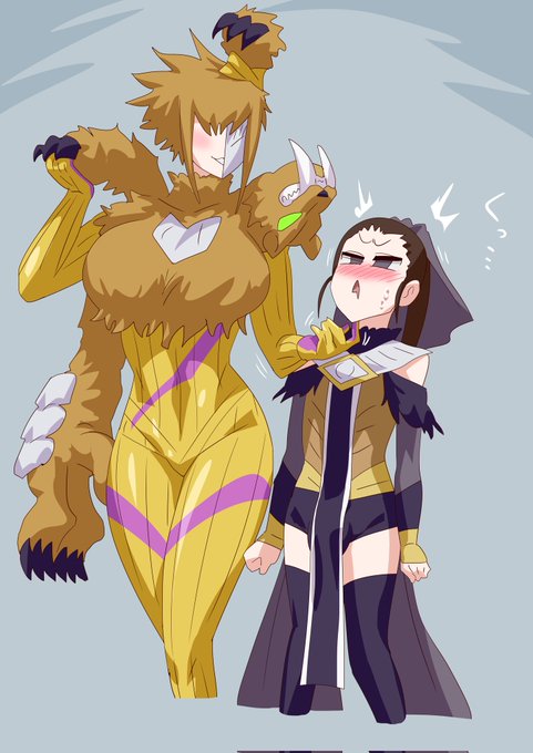 クロットくんに冬服と一緒にお目付け役のお姉様を #キュアライダー #ライダー少女 