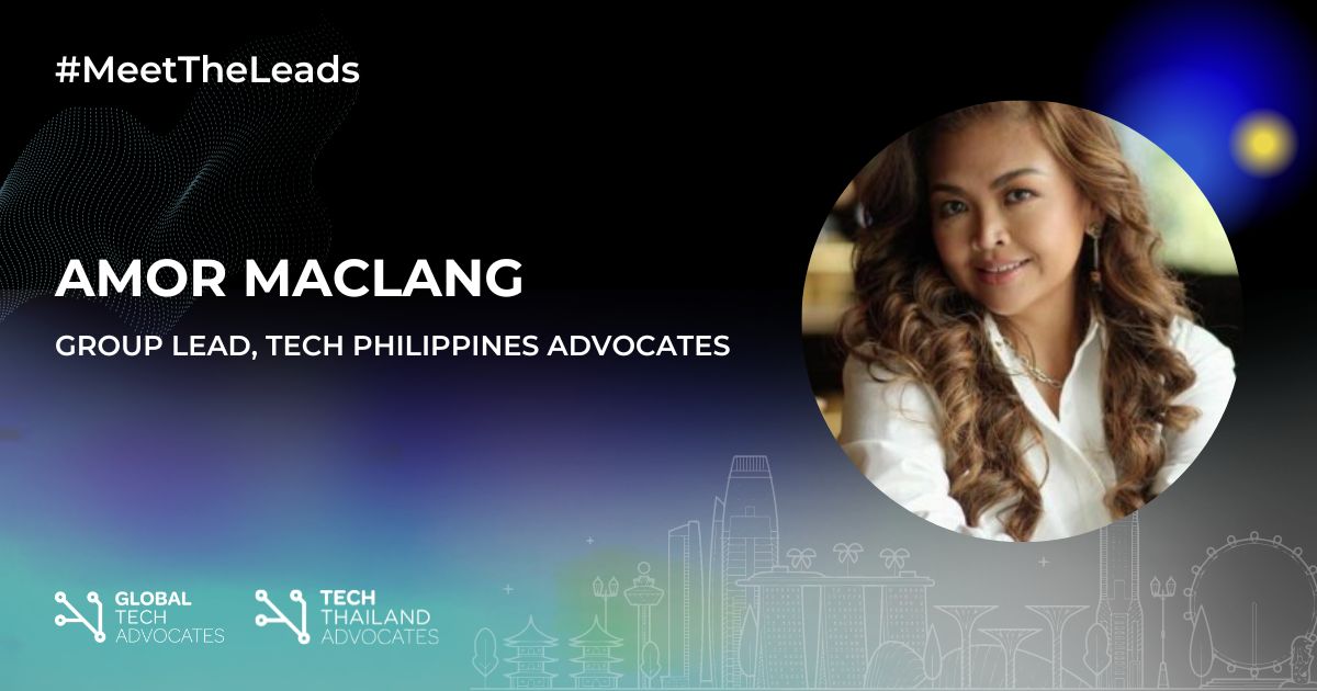 Meet GTA Leads - Amor Maclang, Group Lead @techphadvocates. A renowned movement maker in ASEAN, Amor drives cross-functional collaborations and champions blockchain, web 3.0, fintech, and more.

Connect with her for innovative solutions: globaltechadvocates.org/meet-the-gta-l…

#MeetTheLeads
