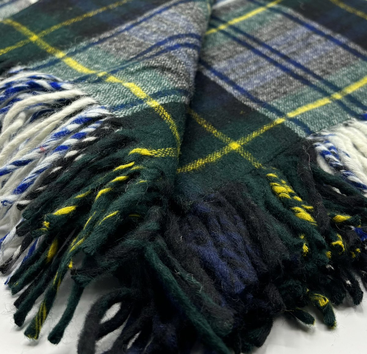KabbaniTextiles's tweet image. Snuggle up in style with this beautiful Green Blue Tartan Check Wool Fabric Blanket Throw Shawl Patchwork! Made from 100% wool and featuring anti-pill and colourfast properties, crafts and more! #TartanLove #WoolThrow #PatchworkStyle #BritishMade #CozyUp #HomeDecor 🏠🛋️#ebay