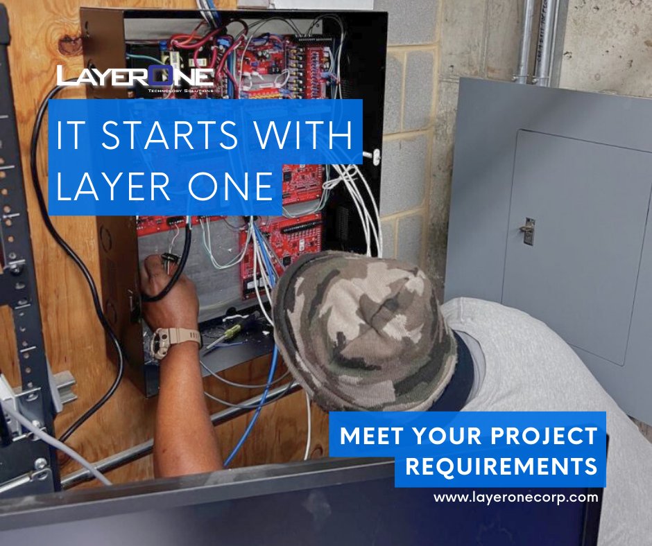 LayerOneCorp's tweet image. Our industry-certified staff brings years of experience to the table. We offer communication system consultations to a variety of industries including construction, maintenance, and engineering. Learn more: layeronecorp.com

#LayerOneReady #ProTech #CommunityImpact