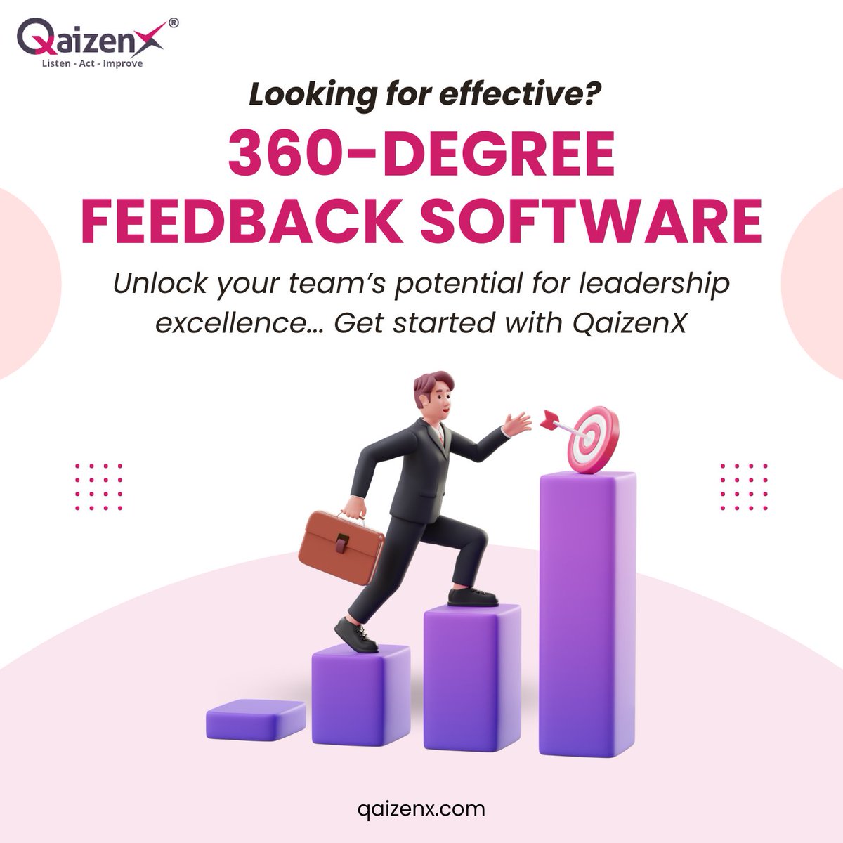 Evaluate and fully grasp your current leaders. 🎯

To see how it works, request a demo qaizenx.com/360-degree-dem…

#TeamAssessment #360DegreeInsights #EmployeeEvaluation #GrowthSpotting #EmployeeFeedback #QaizenX