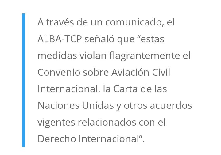 En un comunicado el @ALBATCP rechaza el robo del avión venezolano #JuventudPatriota #Prelemi #oriele fusernews.com/alba-tcp-recha…