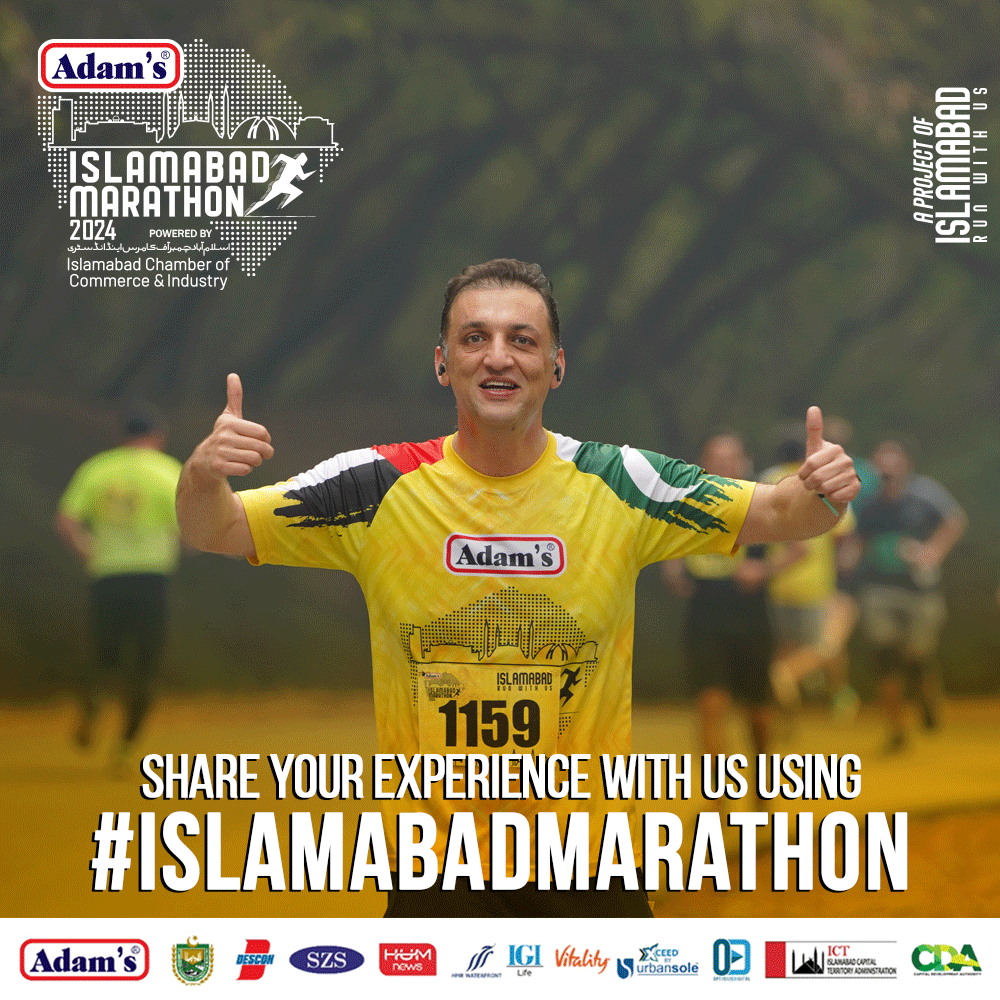Your story, your journey, your Islamabad Marathon 2024 experience matters!
Share your memories with us using #IslamabadMarathon.

#IslamabadMarathon #islamabadmarathon2024 #Islamabadrunwithus