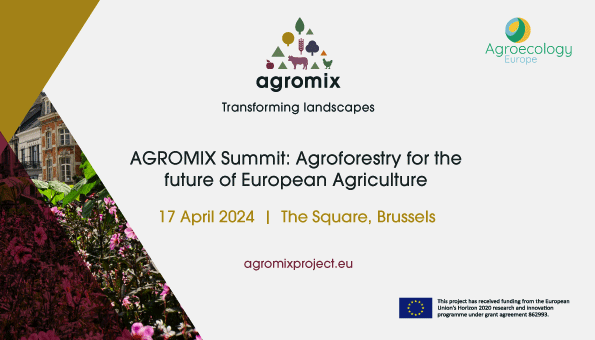 ⏰Register NOW for the AGROMIX Summit: #Agroforestry for the Future of European #Agriculture!

📍April 17, The Square, Brussels

Join policymakers, #farmers, and researchers to explore #agroecology solutions for resilient land use in #Europe!

agromixproject.eu/events/agromix…