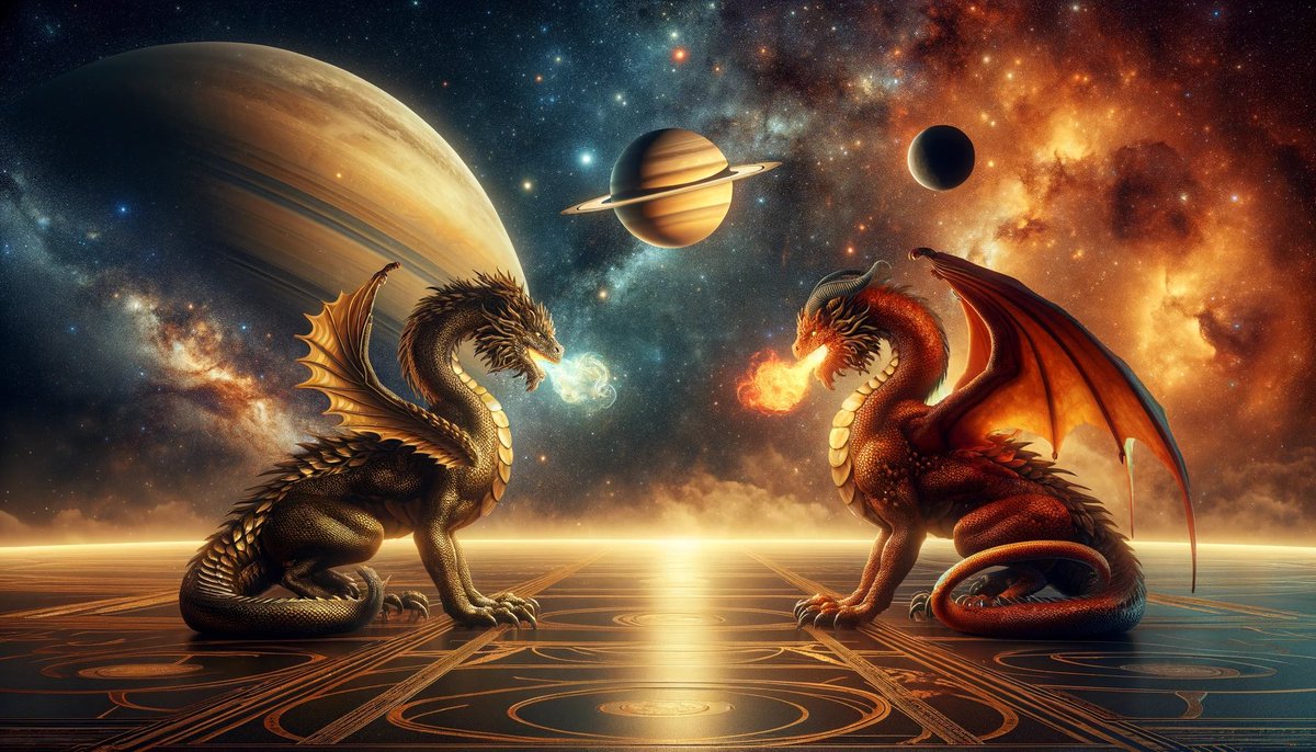 ProperFed's tweet photo. War drums echo across the cosmos. Are #Mars and #Saturn bracing for a galactic duel? In the shadows, #Pluto observes, a silent strategist. Is power the ultimate game-changer? #GalacticStrategy #PlutoPerspective
@refractionsxyz @muratsayginer #TheSafeZone https://t.co/ai4UFFaYGY