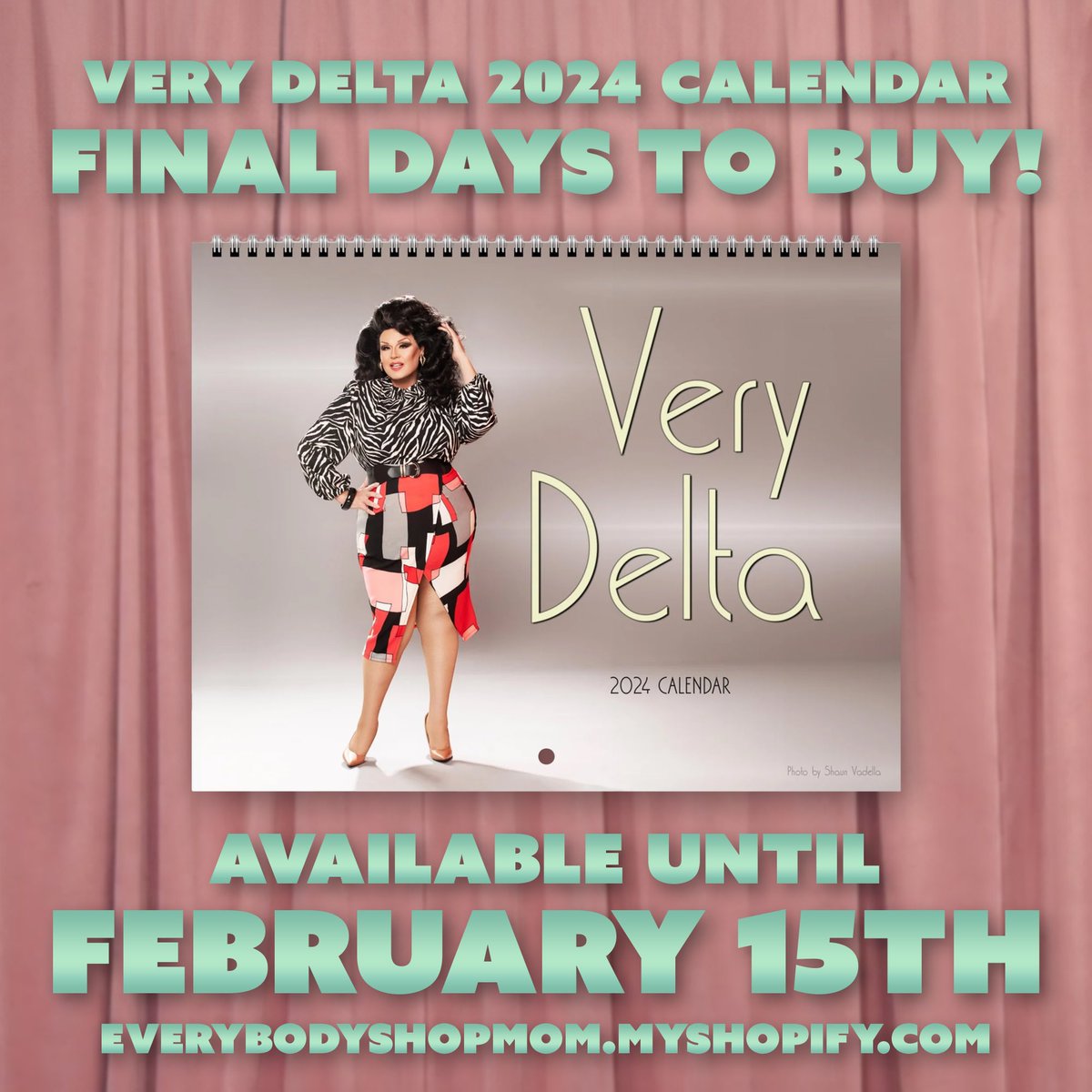 The Very Delta calendar is available for purchase for 2 more days! Get yours now before it’s too late 🗓️ everybodyshopmom.myshopify.com