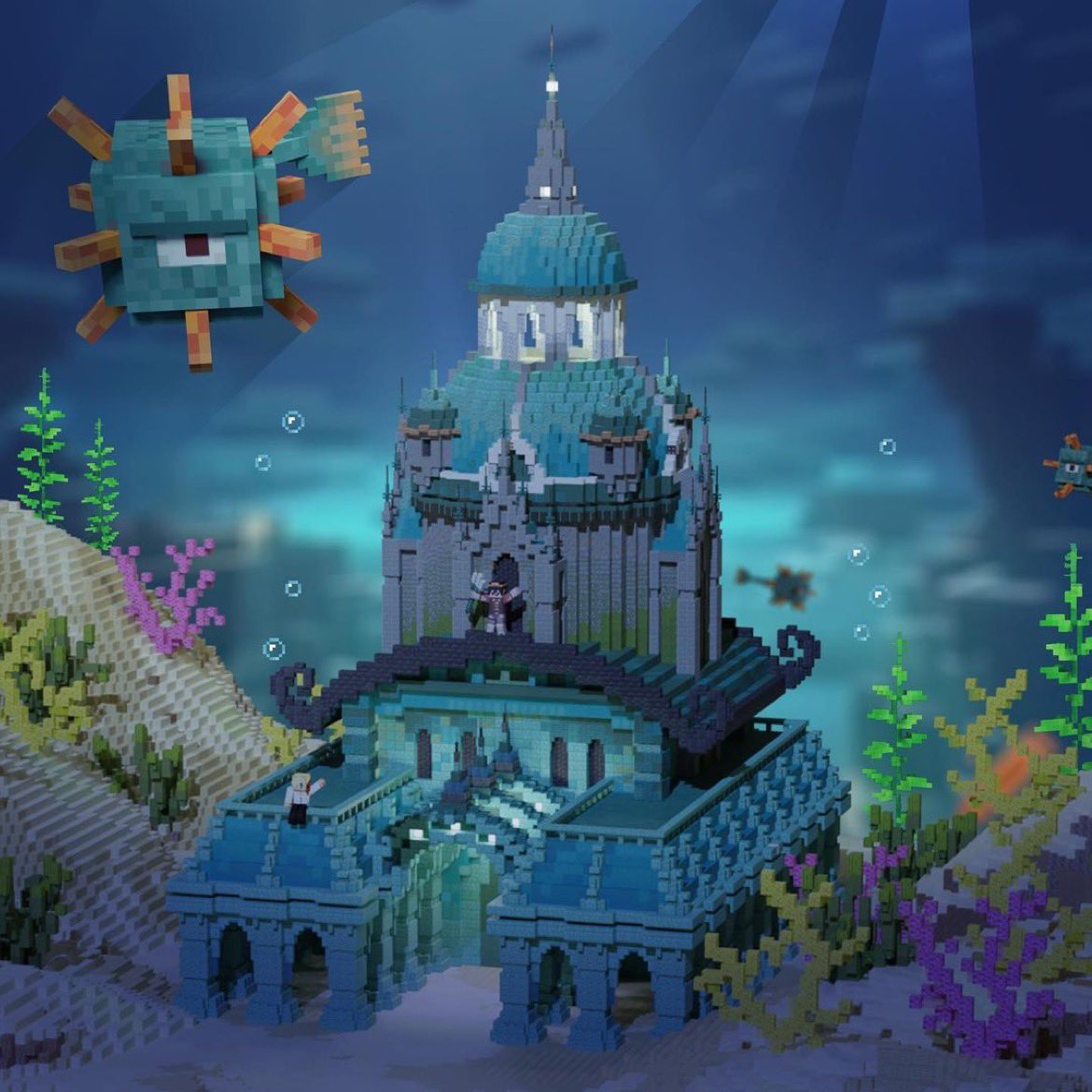 Minecraftvirall's tweet photo. Minecraft Ocean Monument Revamp!

Follow @minecraftvirall for more! 

Credit: @beef.builds @sixerftw 

#minecraftbuilds #minecrafters #minecraft https://t.co/5RaNkXqdAc