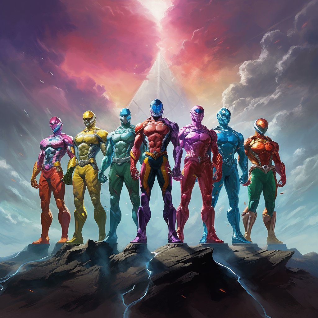 ThePrimeCoin's tweet photo. Just like the Power Rangers, we’re ready to tackle any obstacles that come our way.

Let’s unleash our crypto powers and make this week legendary, $PRIME rangers! ⚡️ https://t.co/kwikengbkA