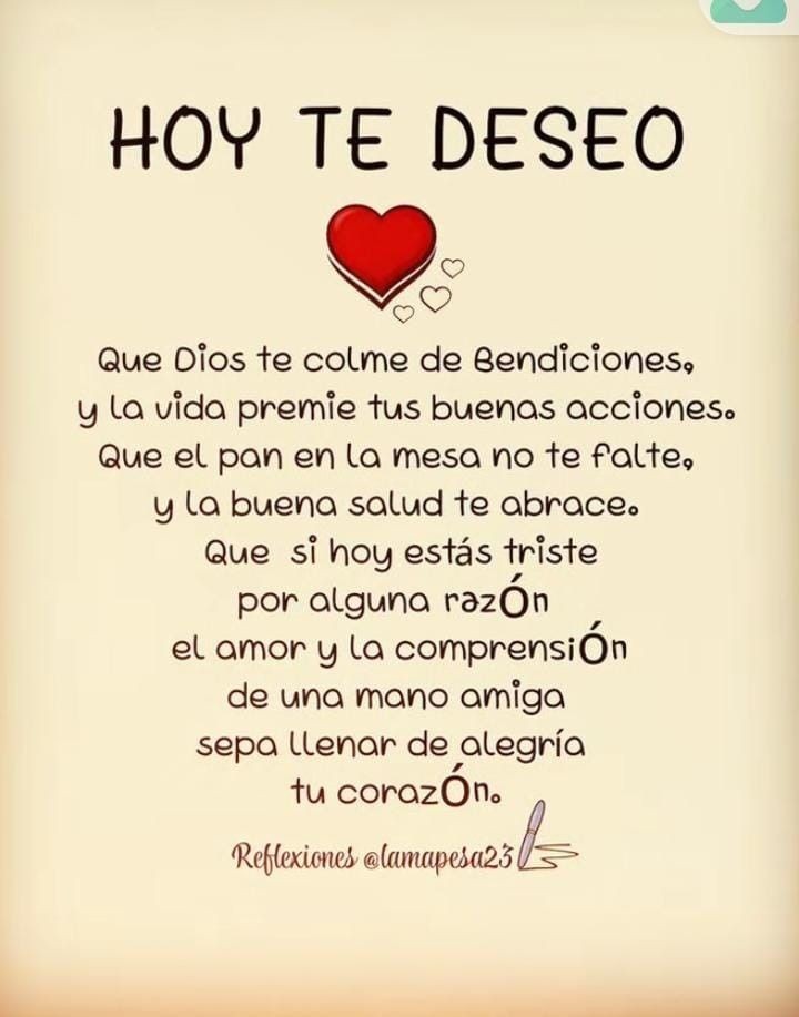 Excelente día.