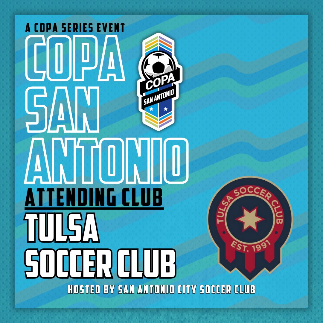 sacitysc's tweet image. Exciting news! 🎉 1st Round Club announcements for Copa San Antonio are out! 🏆 Teams from far and wide are joining! Let&apos;s make #CopaSA #CopaSanAntonio unforgettable! See you there! 🌟

#CopaSA #CopaSanAntonio
