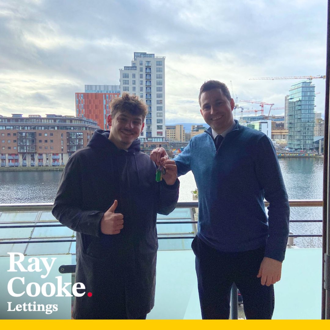 All the best to Thibaud Collecting his keys 🔑 today from Patrick in our Tallaght Office 🏡

Thinking Lettings? Think Ray Cooke! 📲 01 449 9288 

#raycookelettings #newletting #forrent #rentalproperty #dublinrent #rentalrealestate #movein #keycollection