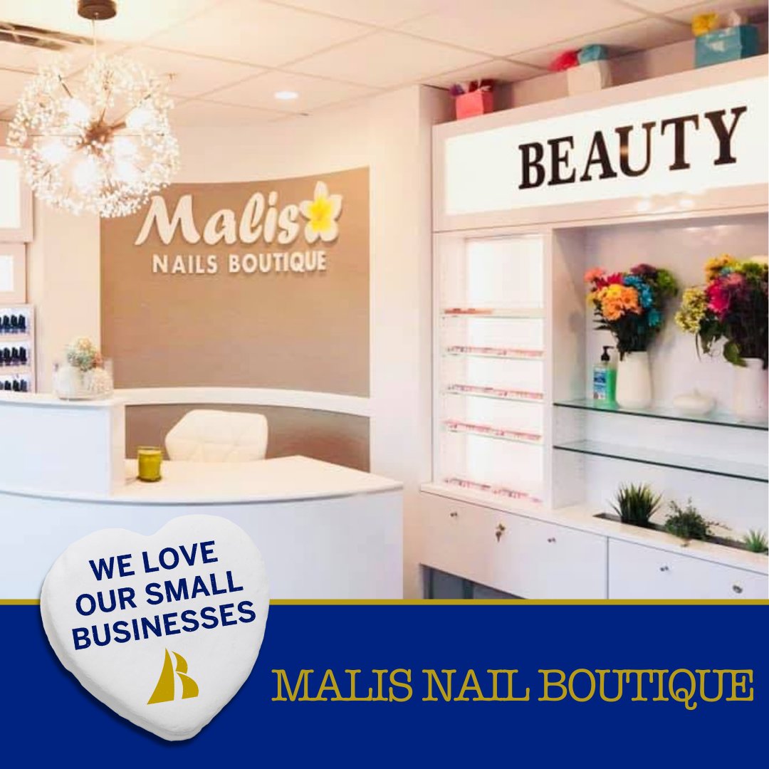 We 💙 our small businesses! This February, join us as we highlight local companies that are full of heart, like Malis Nails Boutique in Lowell, MA. Check them out at malisboutique.com/menu-salon/. #HarborOneBank #SmallBusiness