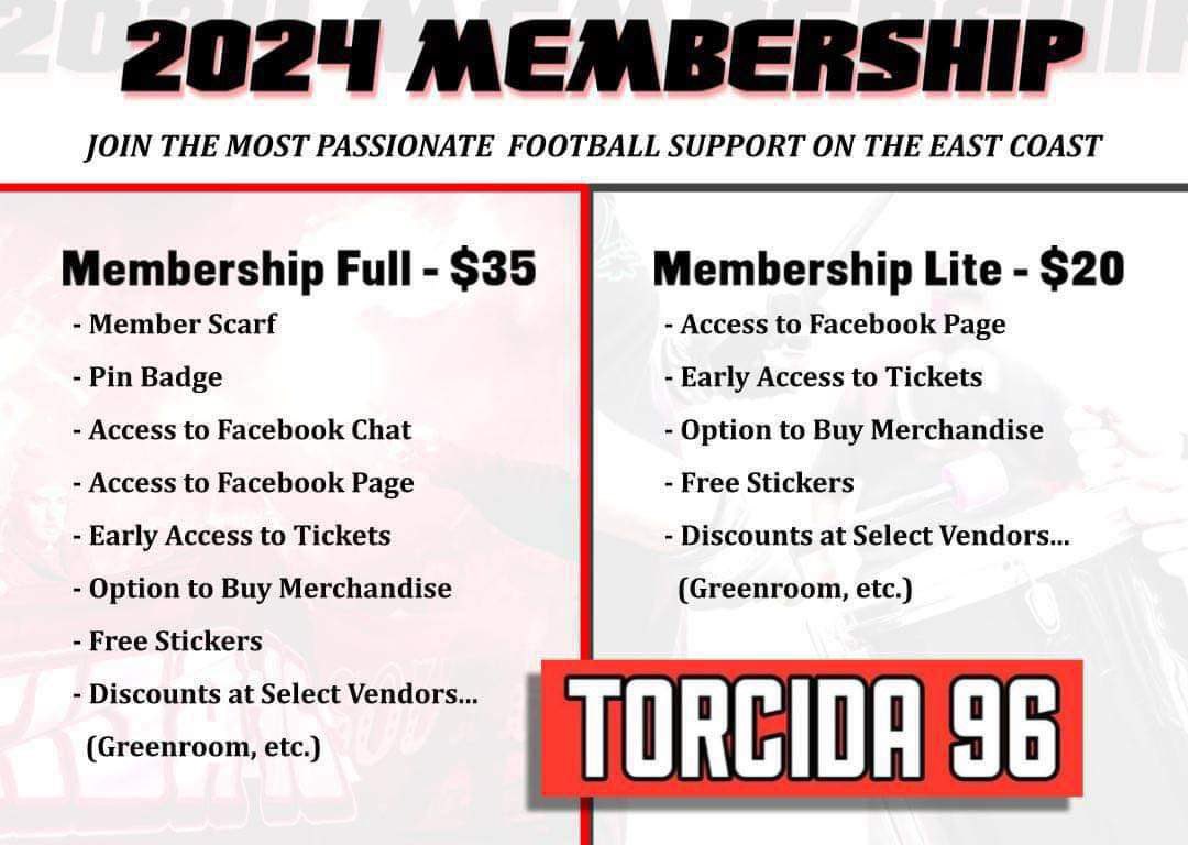 Less than two weeks until we kick off another season. Who’s ready? DM us for info and let’s get ready to support our boys in red together!! #RBNY