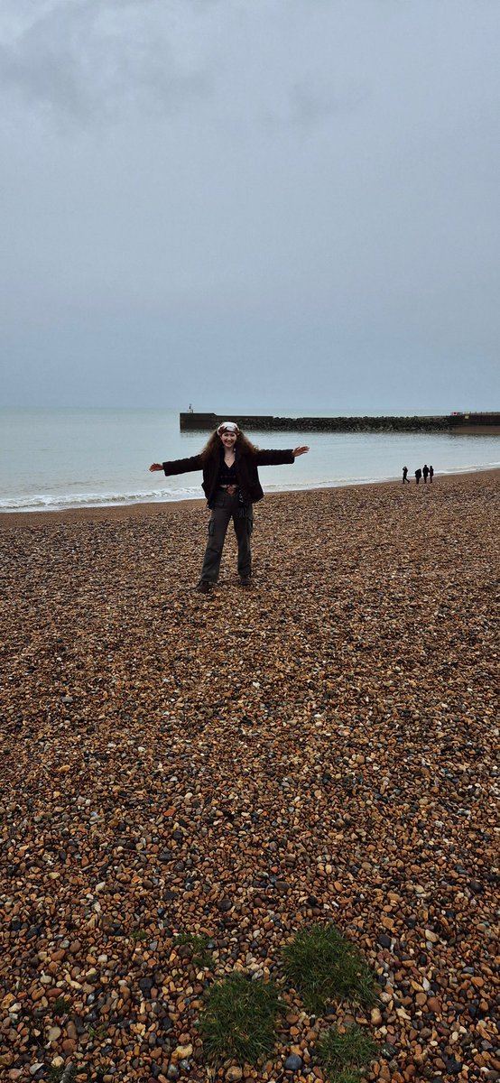 Thanks @Hastingsfattues !!! Had a set at #Thenest, met some adorable ocean creatures, had the best fish and chips and  adopted ‘Maggie’ the travel snake😍 Next stop Glasgow supporting #movingpictures  at <a href="/OranMorGlasgow/">Òran Mór</a>🖤
<a href="/prsguitars/">PRS Guitars</a>  #prspulseartist #hastingsfattuesday2024