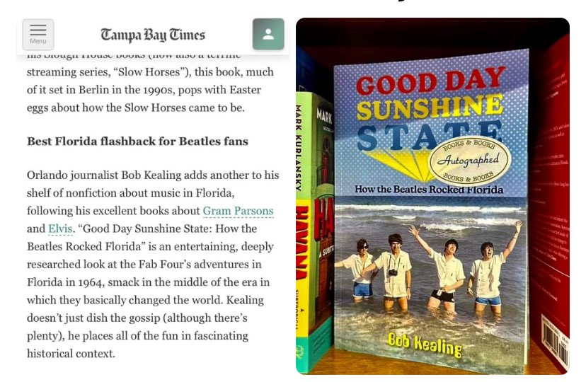 Sixty years ago this very afternoon #TheBeatles touched down in sunny Florida, where they spent more time in ‘64 than anywhere else in North America. Read about this watershed time in @BeatlesFla ! @floridapress @FlHumanities