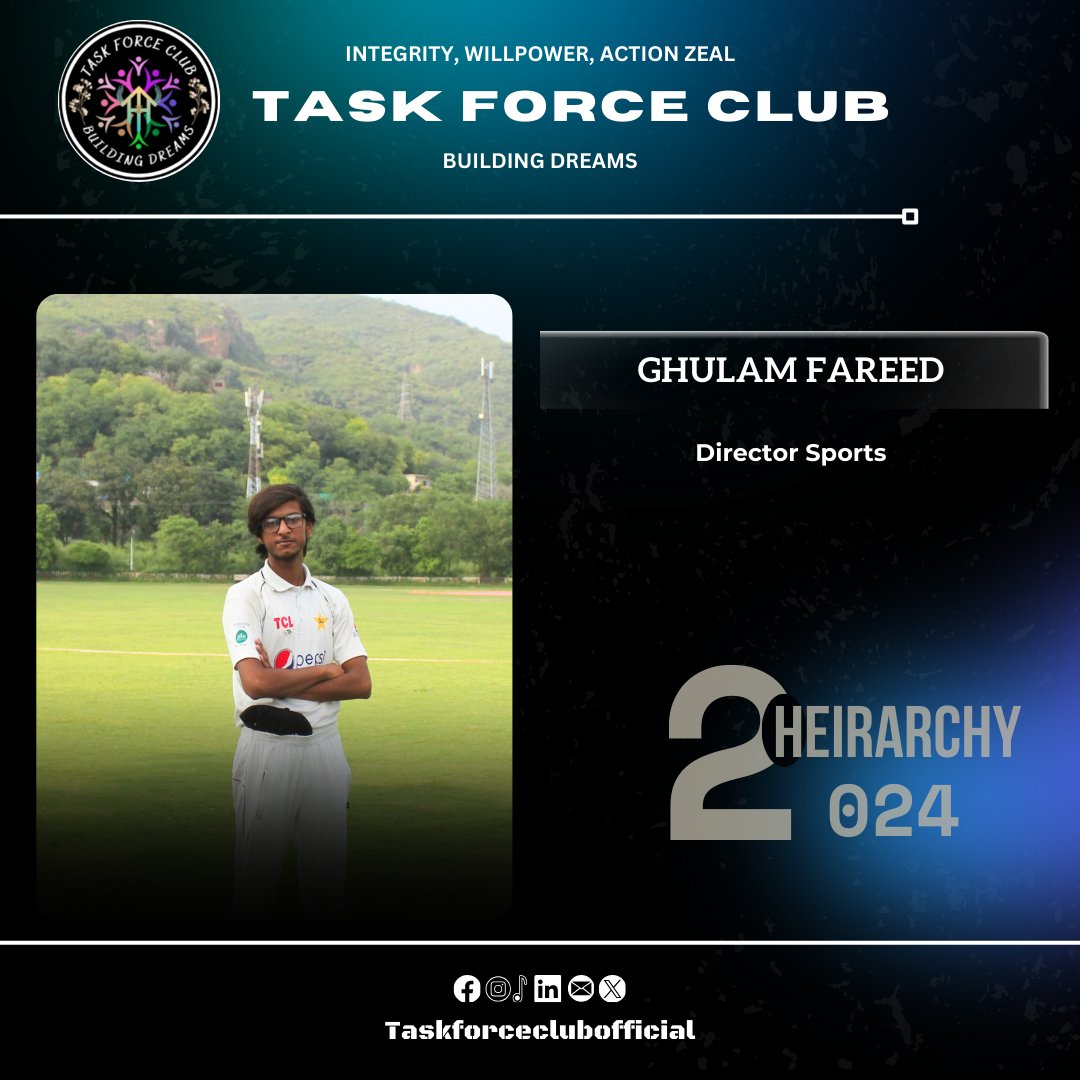 taskforceclub's tweet photo. Proudly presenting our Hierarchy for the year 2024! 🎉
. 
. 
#hierarchy #lahore #Pakistan #IWAZ #TFC #taskforceclub https://t.co/lmzdrpTAk6