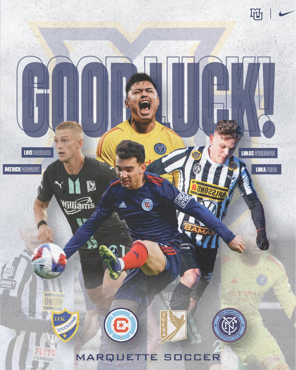 Our Guys! 

Good luck to our pro alums on their upcoming seasons! 

#WeAreMarquette