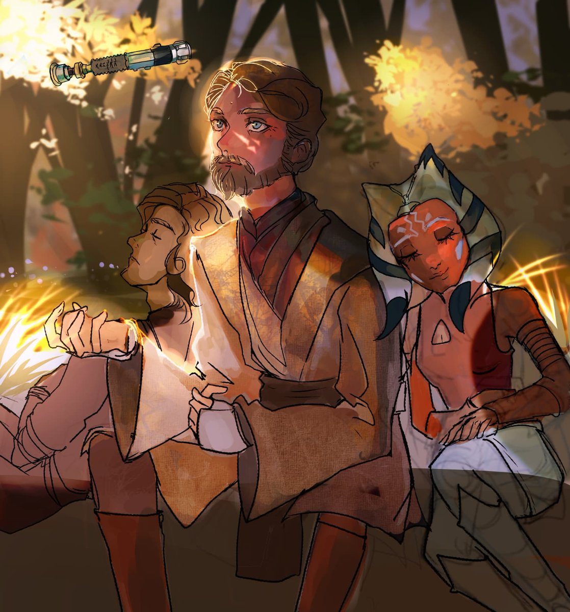iggydrawing's tweet photo. 4 hour of Work ! My star wars babies
#starwars #obiwankenobi #obiwan #obiwanedit #sw #landscapepainting #landscapeart #landscape #kenobi #skywalker #WIP #clipstudiopaint #artistsontwitter #artist #AnimeArt #animestyle #sketch #anakin #anakinskywalker #ahsoka #lineart #art https://t.co/zT3q3bRKdp