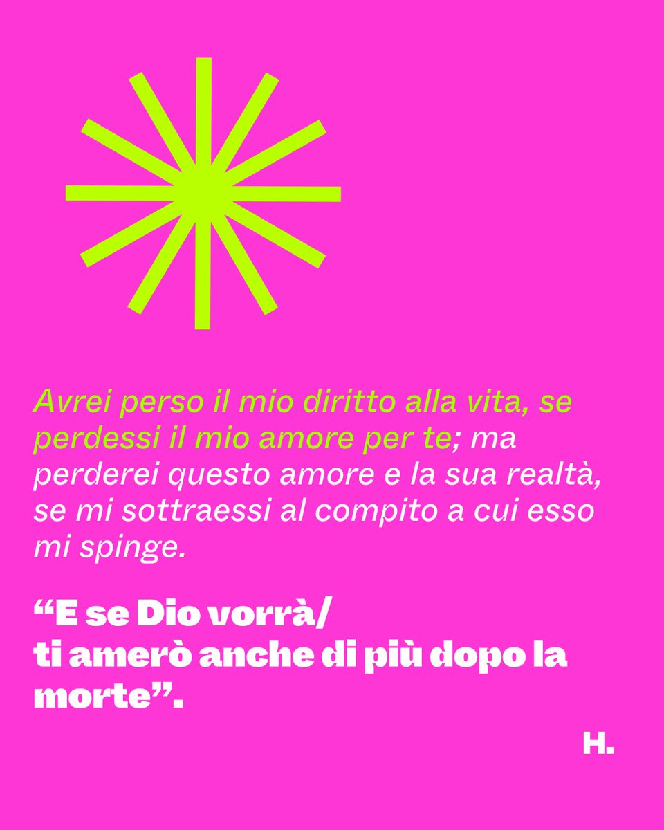 Gli epistolari da sempre rendono eterni i grandi amori❤️ Celebriamo questo San Valentino con un passaggio estratto da una lettera di Hannah Arendt a Martin Heidegger, tra le letture proposte a La casa della voce in occasione di #BCM23. #BookCityMilano #BCM #SanValentino