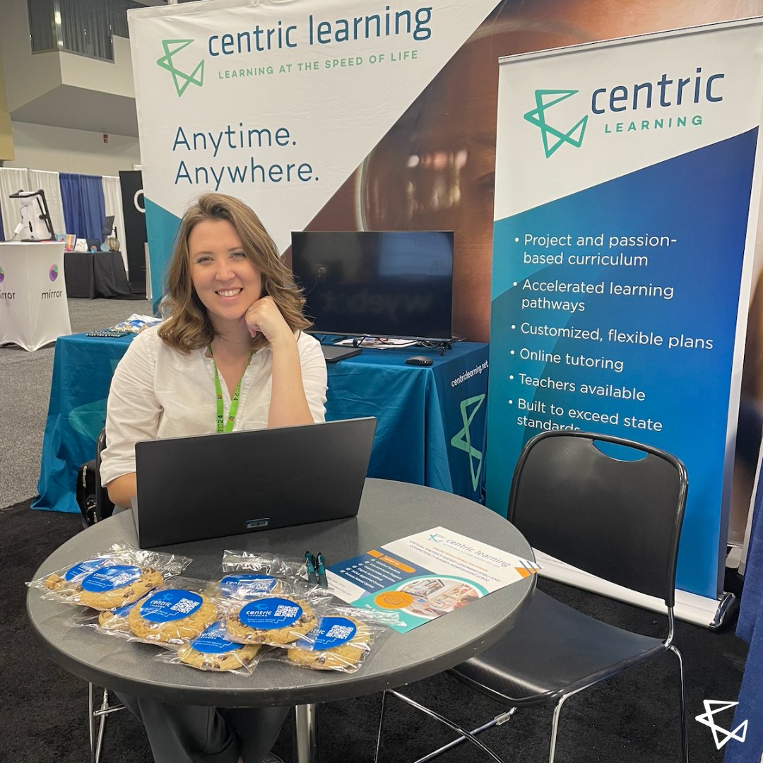Our team is at #OETC this week! 💙

Stop by and say hello! 👋 Our team members, Sarah and Michelle, will be at booth 408 so stop by to learn more about Centric Learning's online virtual solutions for schools (and grab a cookie! 🤤)

#VirtualLearningSolutions #VirtualSchool