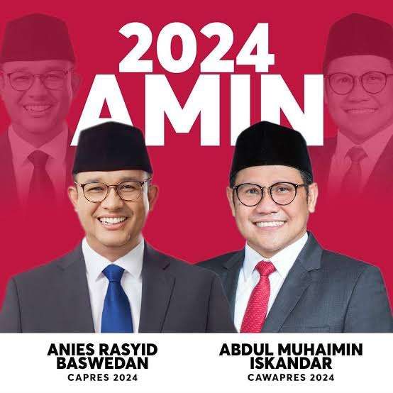 Semoga Allah mengabulkan doa-doa rakyat Indonesia yang ingin pasangan AMIN  pak @aniesbaswedan dan pak @cakimiNOW menang dalam pemilihan president 2024 ini. Aamiin

#AMINmenang 
#Ber1PilihAMIN 
#AMINinshaAllahmenang
