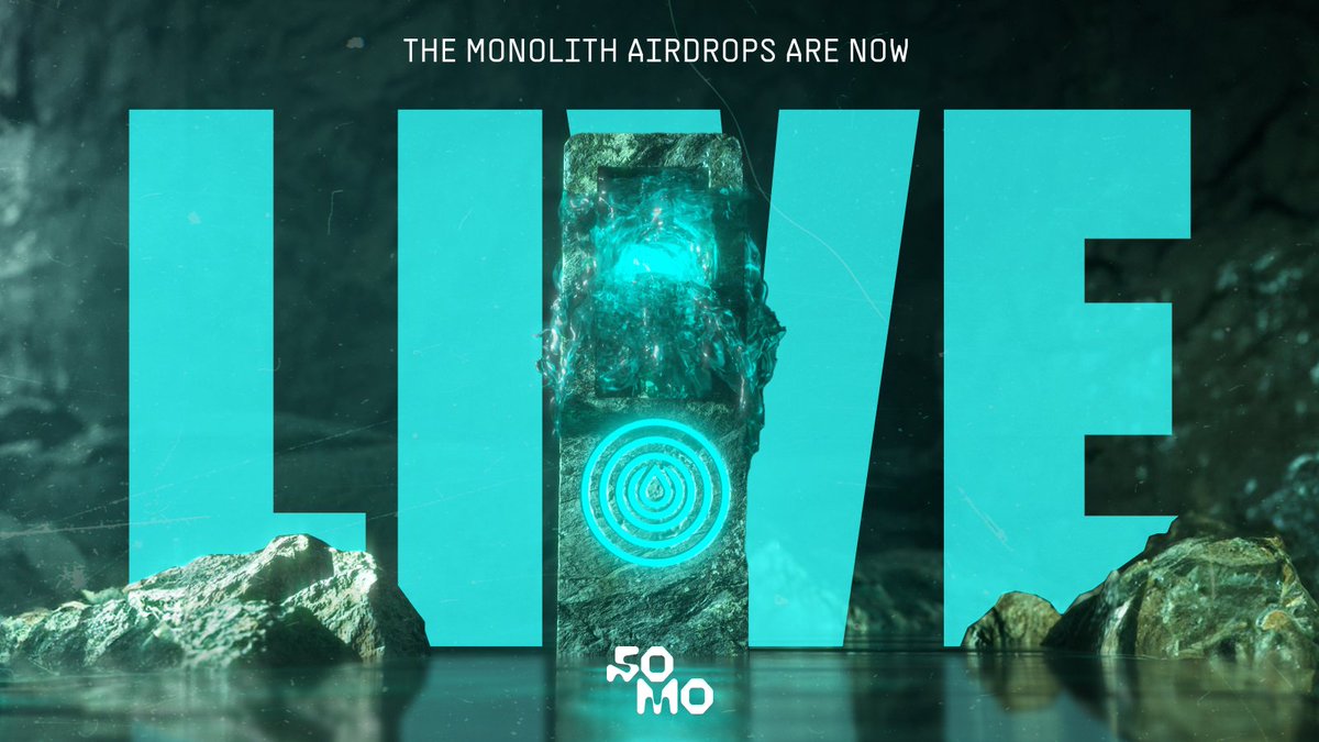 The Monolith airdrop is now live.

Welcome to the SOMO universe.

Our journey in revolutionizing Web3 gaming begins here.