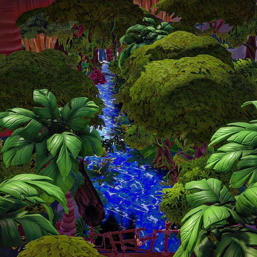 SlevShow's tweet photo. My “Jungle” Design 🌳🌴🌳 in @DisneyDLV 🪄 Cinematic coming soon 🎬 

What ya think 🤔 

#DDLVCommunity #ddlv #Disney100 https://t.co/XwqG69bK61