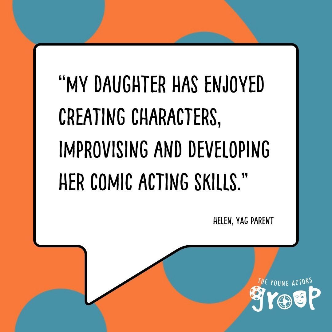 We pride ourselves on quality drama groups. 

Helen one of the parents explains:

“She's thoroughly enjoyed the sessions and always comes out in a great mood. She's enjoyed creating characters, improvising and developing her comic acting skills.”

Book:
buff.ly/48K5Rkc