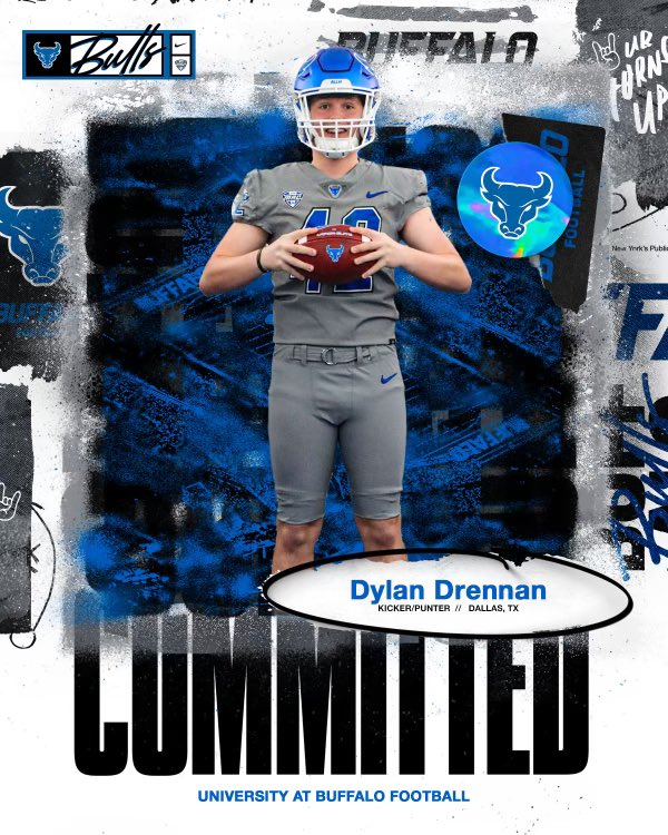 Dylan Drennan (@dylandrennan24) on Twitter photo 💙 🩶🤘🏻 COMMITTED🤘🏻 🩶💙
Go Bulls!! #UBhornsUp
<a href="/Pete_Lembo/">Pete Lembo</a> <a href="/TQHancock/">Tyler Hancock</a> <a href="/Rich_Massaro/">Rich Massaro</a> <a href="/IanFriedFB/">Ian Fried</a> <a href="/Coach_Sheirer/">Ethan Sheirer</a> <a href="/HKA_Tanalski/">Adam</a> <a href="/UBFootball/">UB Football</a> 💙 🩶🤘🏻 COMMITTED🤘🏻 🩶💙
Go Bulls!! #UBhornsUp
<a href="/Pete_Lembo/">Pete Lembo</a> <a href="/TQHancock/">Tyler Hancock</a> <a href="/Rich_Massaro/">Rich Massaro</a> <a href="/IanFriedFB/">Ian Fried</a> <a href="/Coach_Sheirer/">Ethan Sheirer</a> <a href="/HKA_Tanalski/">Adam</a> <a href="/UBFootball/">UB Football</a>