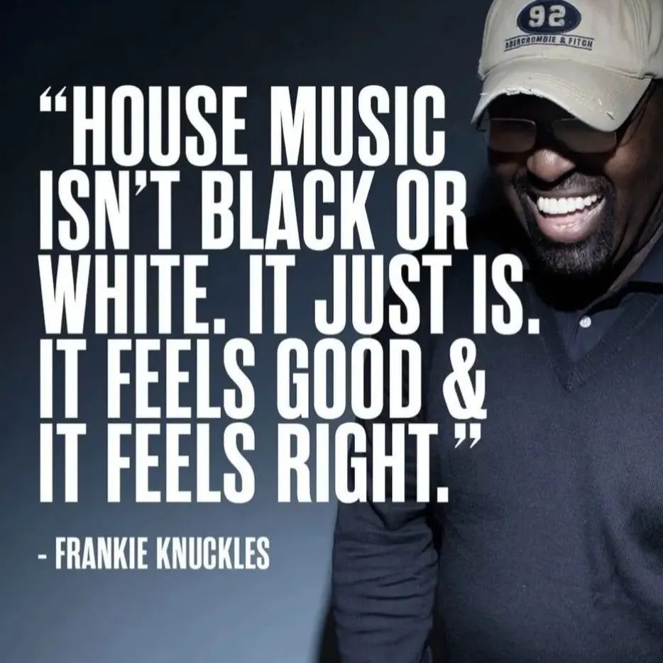 True words spoken by the Godfather of House Music 
-- 
#housemusic #housemusiclovers #music #minimalhouse #deephouse #dancemusic #melodichousemusic #progressive #electronicmusic #techhousemusic #housemusicfamily #undergroundhousemusic #techousemusic #housemusicculture