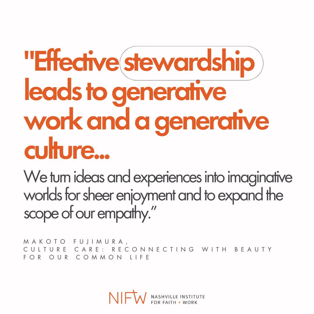 What is one way you can steward your work this week in a way that allows you to focus on showing others empathy?

#NIFW #leadership #faithandwork