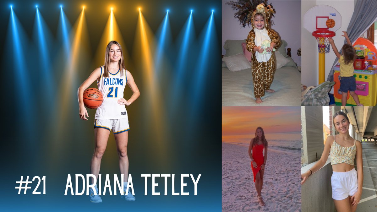 OS_LadyFalconBB's tweet photo. Today we spotlight @adrianatet who is elusive, can defend, &amp; makes big plays. She knows how to work hard &amp; have fun. She brings a different level of energy to the court. It's fun to cheer her on in XC &amp; Track where she's earned honors too! She will study Engineering at K-State! https://t.co/PEDNmtL62e