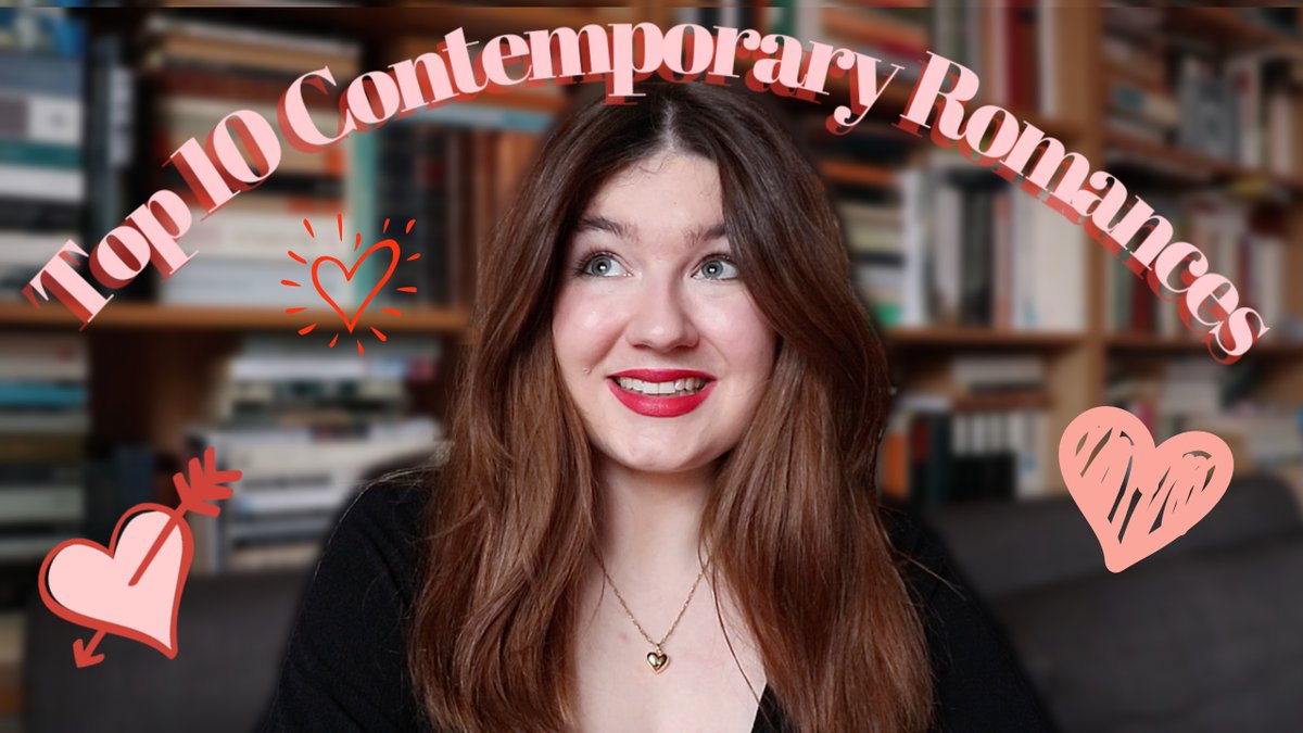 Whether you're celebrating valentines, galentines, or none of the above, why not treat yourself to a fluffy, heartwarming, and possibly even steamy read this week? And just in case you don't know which one, here are my Top 10 Contemporary Romance Novels: youtu.be/tiXFxaB4Yx4