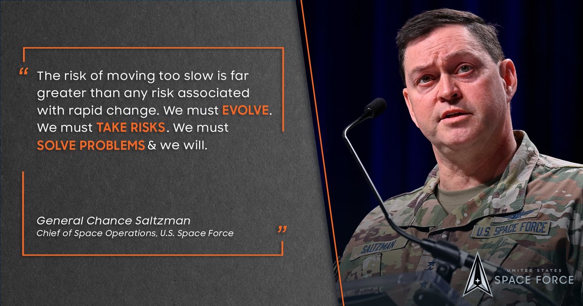 .@SpaceForceCSO delivered his keynote address at #AFAColorado praising the accomplishments of the service and its Guardians, while recognizing the efforts needed to reoptimize the service for Great Power Competition. #DAFGPC #reoptimization