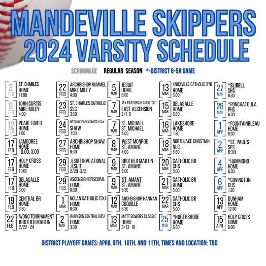 @MandevilleSkippersBaseball tweet media