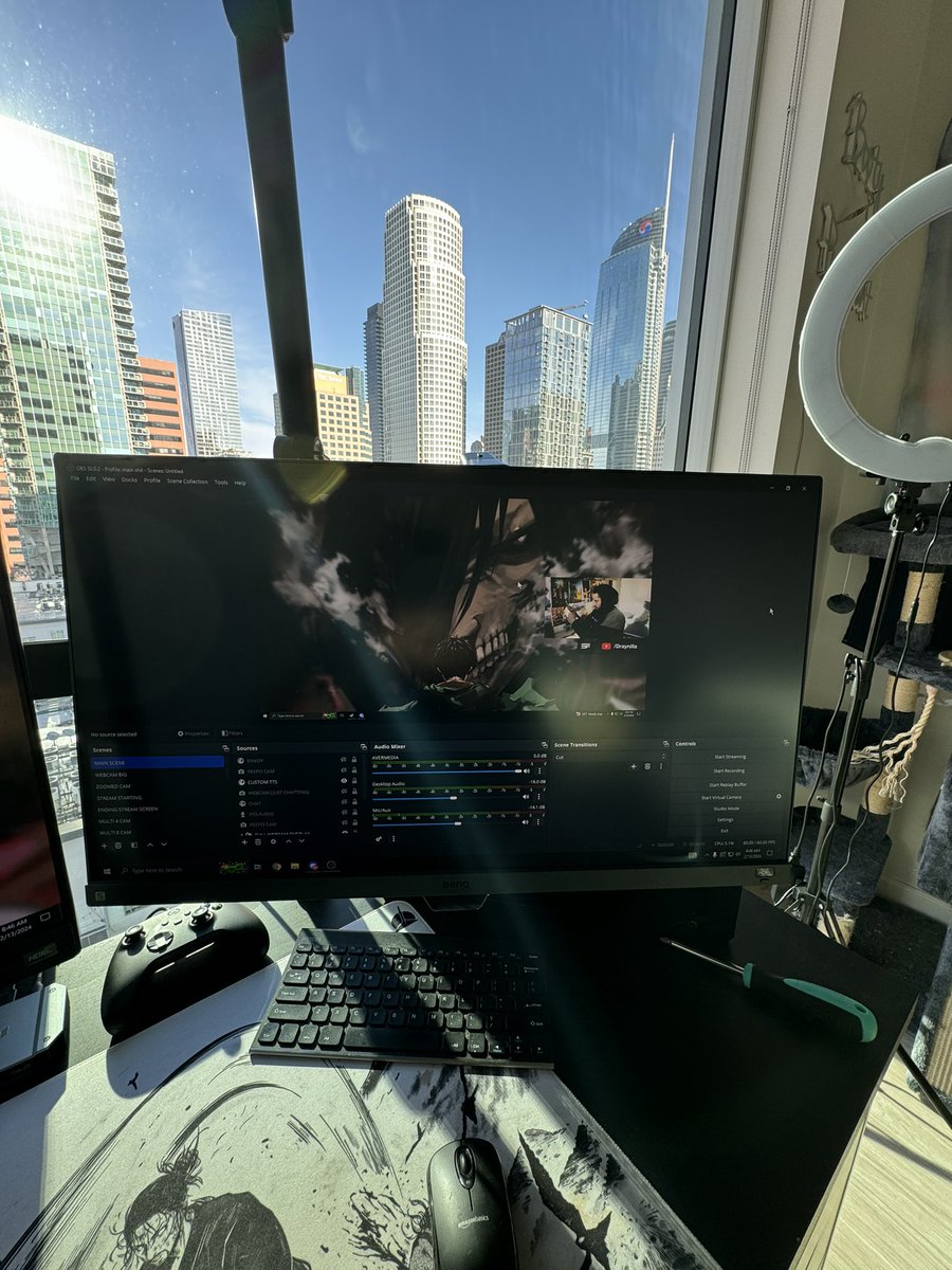 thank you @MobiuzGaming & @SoaRGaming for hooking me up with a new monitor just in time for szn 20 !! 🥰🥰

I was playing on a BROKEN ass monitor for 3 months, but that is NO more after receiving the EX2710S 1080P 165hz monitor !! LETS GOOOO !!!